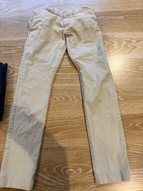J. Crew Slim Chinos in Light Khaki